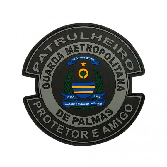 Patch Emborrachada  Guarda Metropolitana de Palmas - Patrulheiro