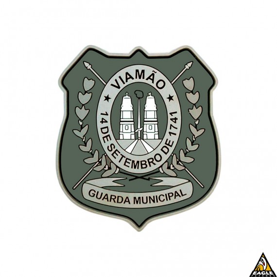 Patch Emborrachado  Guarda Municipal Viamão - RS