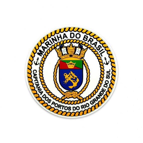 Patch Emborrachada  Marinha do Brasil - Capitania dos Portos do Rio Grande do Sul
