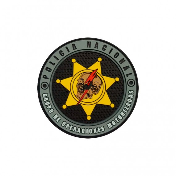 Patch Emborrachado  PN - Grupo de Operaciones Motorizadas