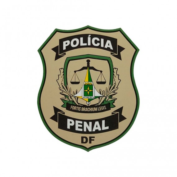 Patch Emborrachado  Polícia Penal - DF