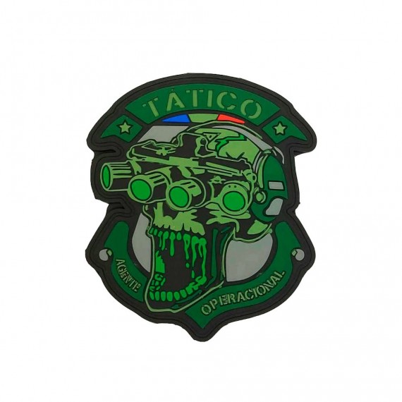 Patch Emborrachado Agente Operacional Tático