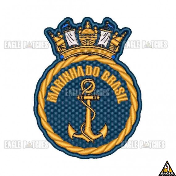 Patch Bordado Marinha do Brasil