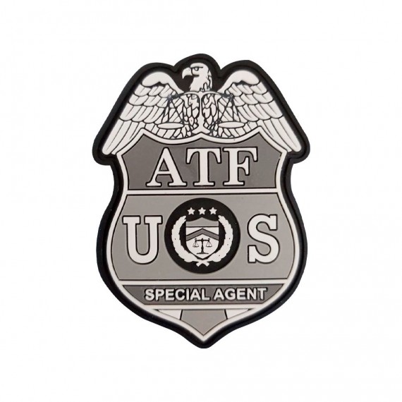 Patch Emborrachado ATF US Special Agente