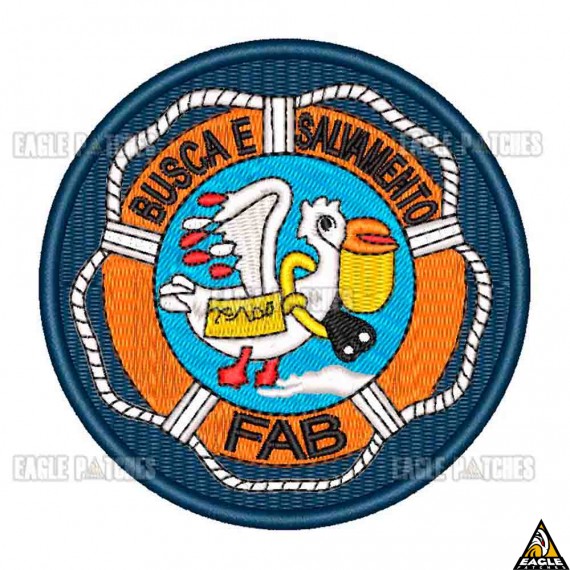 Patch Bordado Busca e Salvamento - FAB