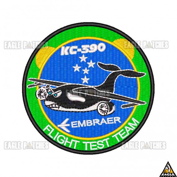 Patch Bordado Embraer KC-390