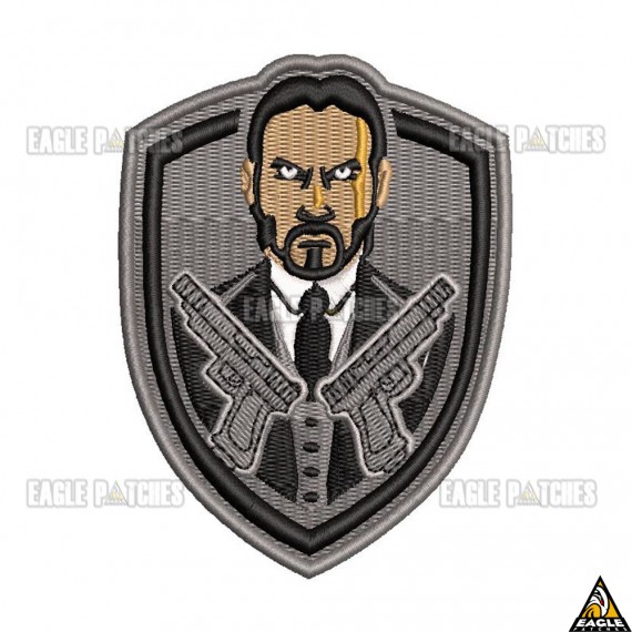 Patch Bordado  John Wick - Baba Yaga