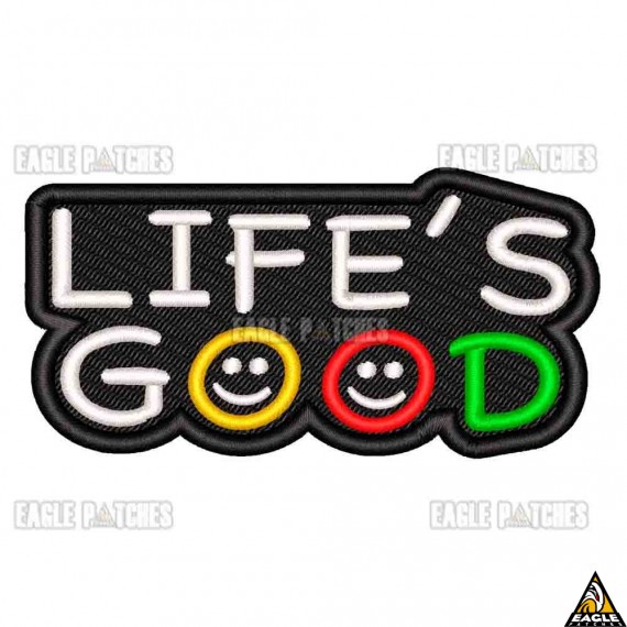 Patch Bordado Life's Good