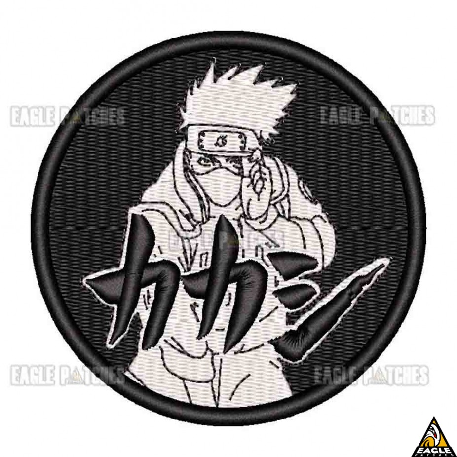 Patch Bordado desenho Naruto Vila da Folha