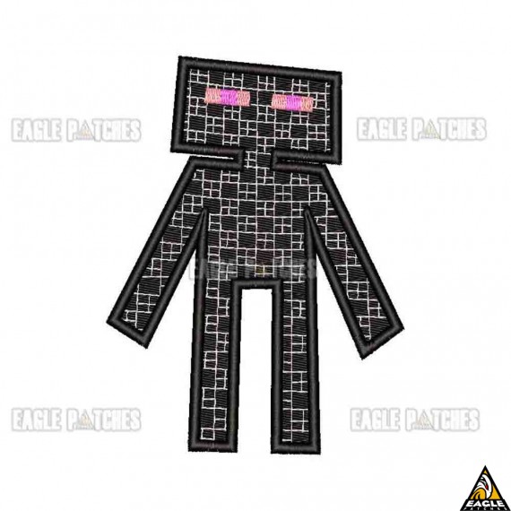Patch Bordado Enderman - Minecraft