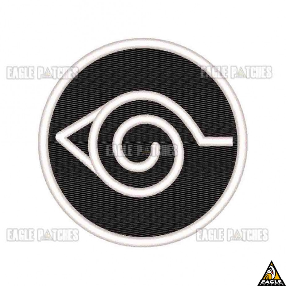 Patch Bordado desenho Naruto Vila da Folha