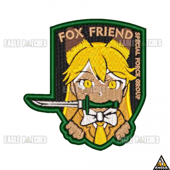 Patch Bordados Fox Friend