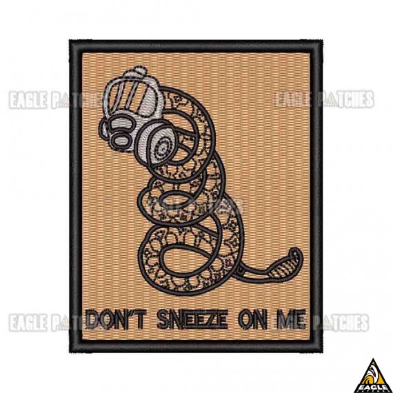 Patch Bordado Don't Sneeze on me