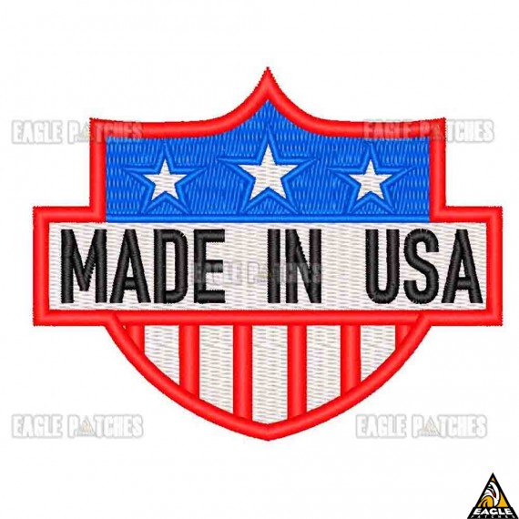 Patch Bordado MADE IN USA