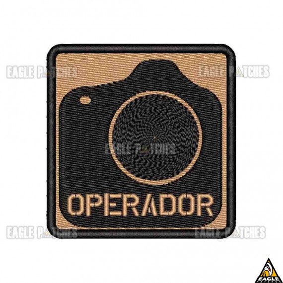 Patch Bordado Operator Photographer