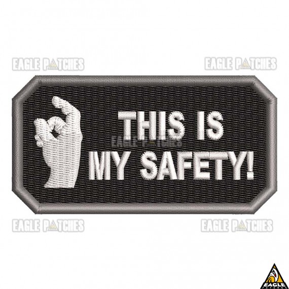 Patch Bordado TMS - This Is My Safety