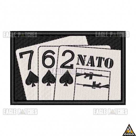 Patch Bordado 7.62 Nato