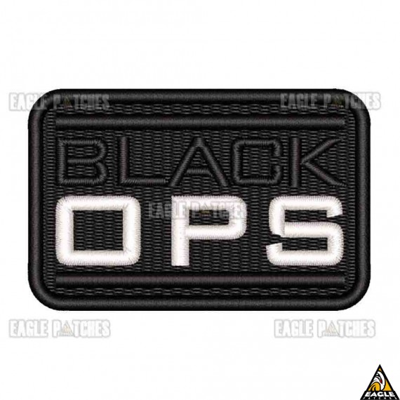 Patch Bordado Black OPS