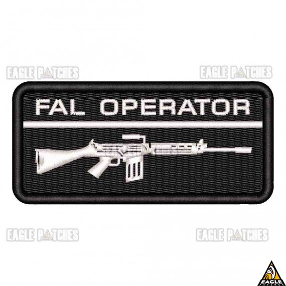 Patch Bordado An Elegant Weapon For a More Civilized Age - FN FAL