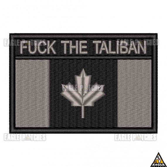Patch Bordado Fuck The Taliban - Canadá