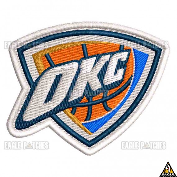 Patch Bordado NBA Oklahoma City Thunder