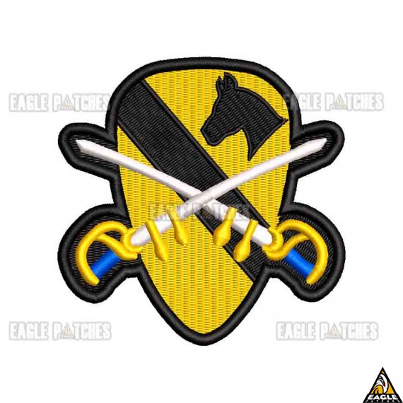 Patch Bordado Cavalaria