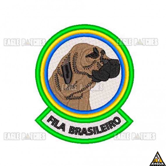 Patch Bordado Fila Brasileiro