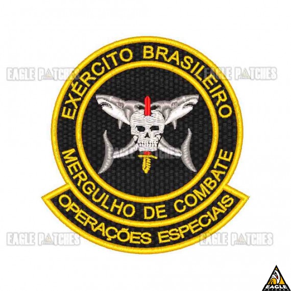 Patch Bordado MERGULHO DE COMBATE - EB