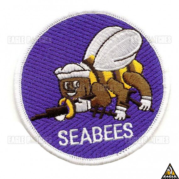 Patch Bordado Top Gun - Seabees