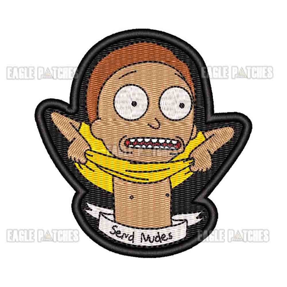 Patch Bordado Rick and Morty - Morty Send Nudes
