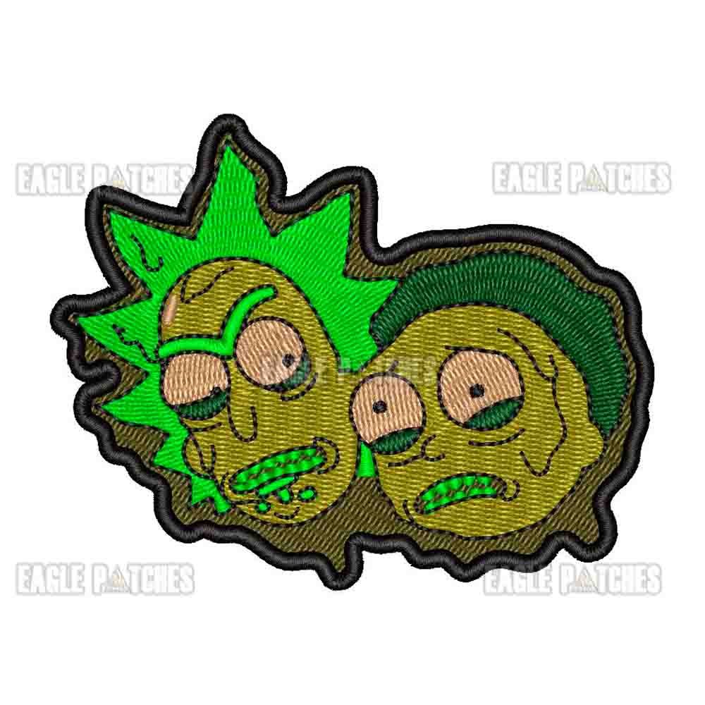 Patch Bordado Rick and Morty Toxico
